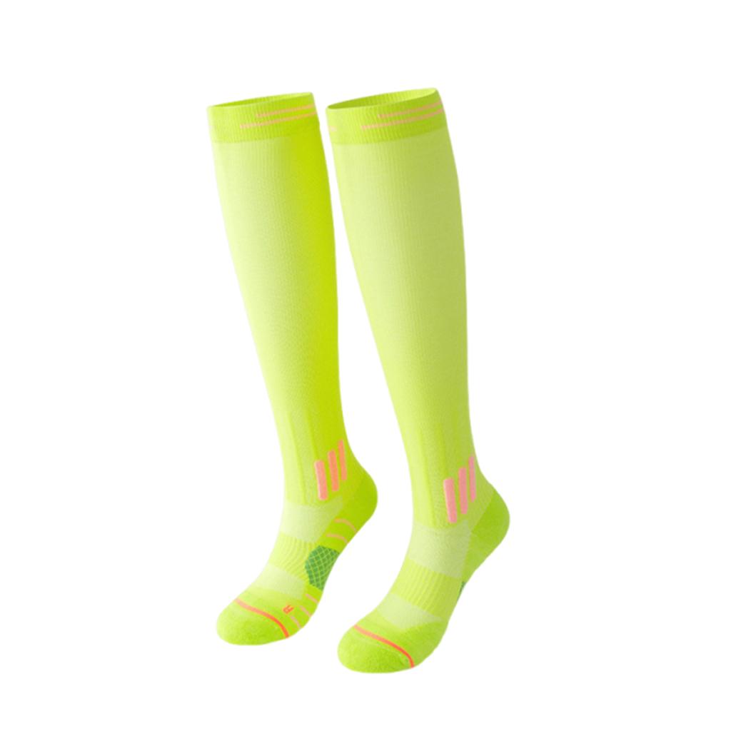 Women's Spring And Summer Knee-High Functional Compression Socks For Skippinged Rope, Aerobics And Pressure Sports