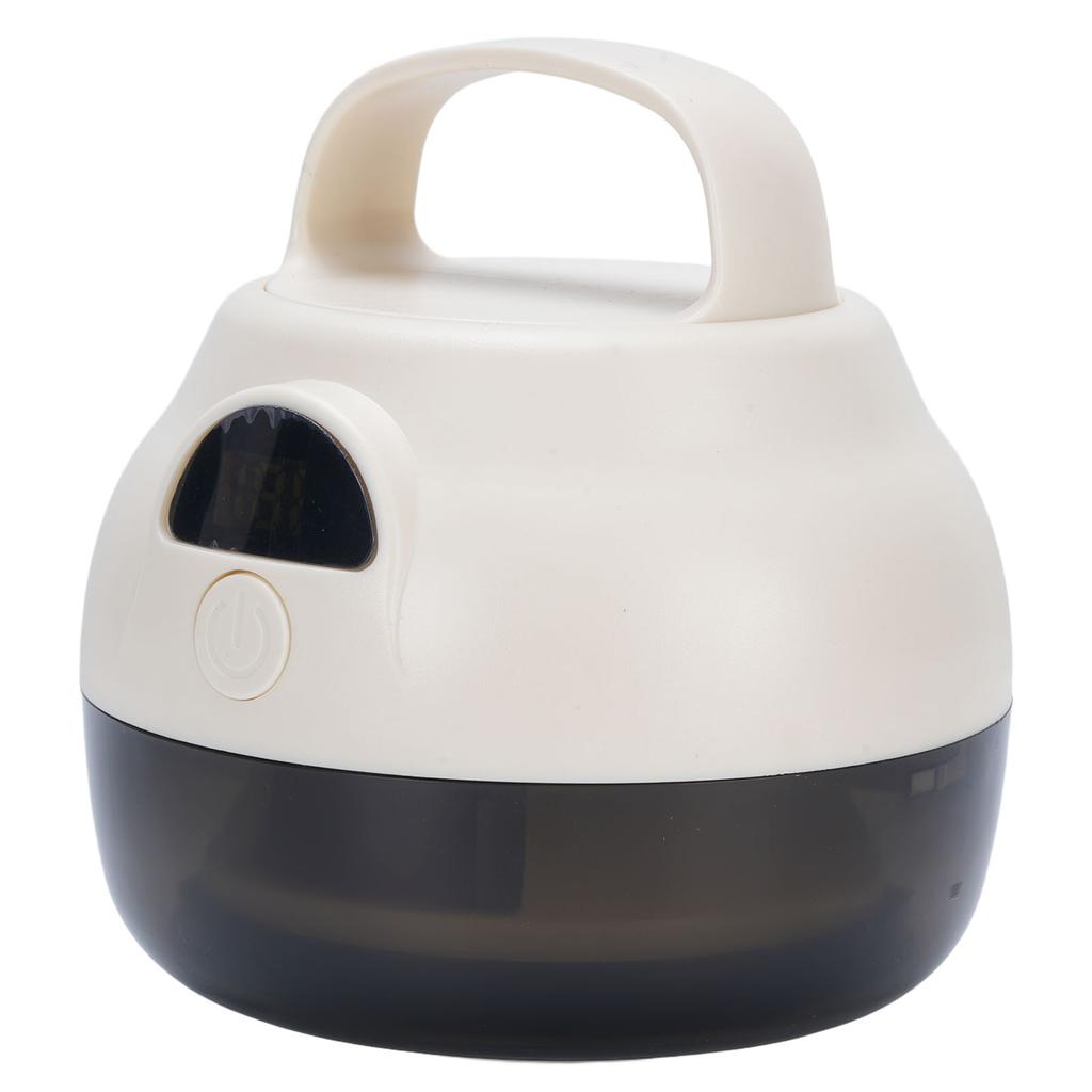 Fusselentferner 2 Geschwindigkeitsstufen Wiederaufladbarer Stoffrasierer Digitalanzeige Pullover-Entfusselgerät für Zuhause