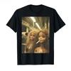 2026 New Funny Disgusting Baby Face Emoji Smoking Y2K Ironic Gift Tshirt Unisex Cotton Short Sleeve Top