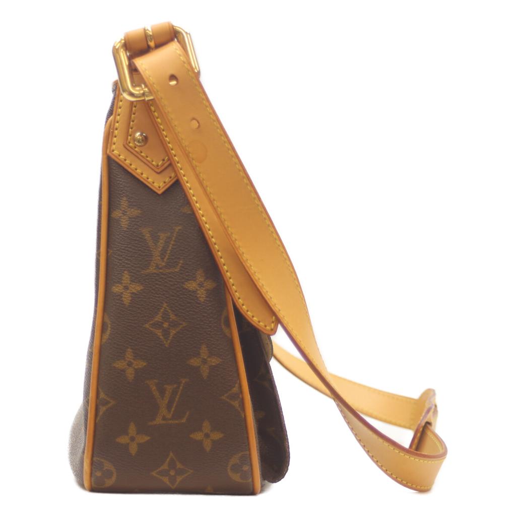 Louis Vuitton 06 M40045 Monogram Hudson GM Shoulder Bag Monogram canvasUsed