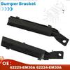 2x Front Bumper Bracket Support Retainer 62225-EM30A For Nissan Versa 2007-2012