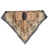 Women's Retro Paisley Print Satin Square Scarf - Versatile Imitation Silk Neck Accessory In Stock