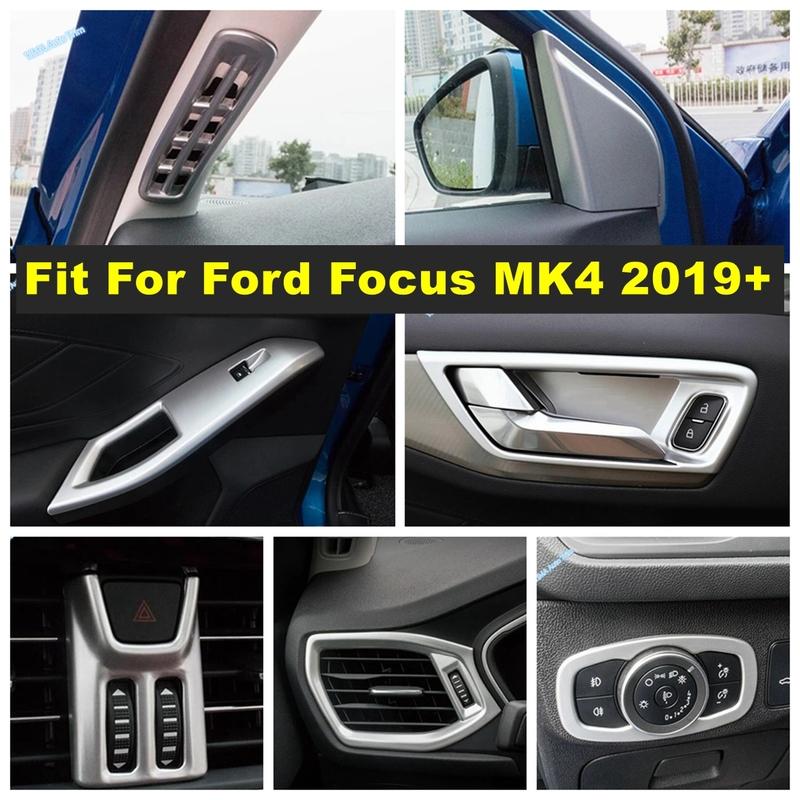 Pillar A Frame / Window Lift Button / Headlamps / Warning Light / Side AC Air Vents Cover Trim For Ford Focus MK4 - 2024