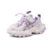 Children's moral training shoes 2025 autumn new student campus versatile casual shoes girls outdoor simple sports shoes