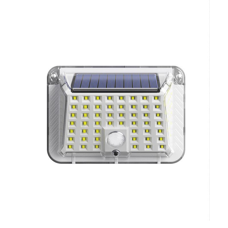 Waterproof LED Solar Wall Light with Motion Sensor for Outdoor Garden and Street.