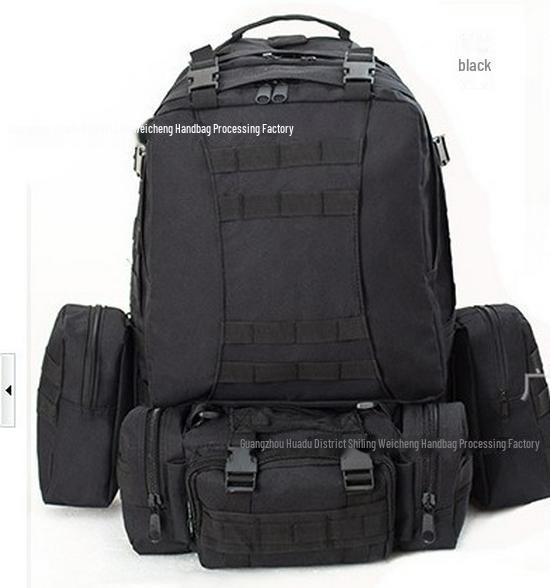 55L Multifunktions-Rucksack für taktisches Bergsteigen und Radfahren - wasserdichte Outdoor-Sporttasche mit doppelter Schulter