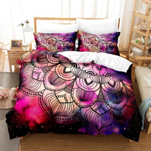 Oriental Mandala Doona Quilt Duvet Cover Set Double/Queen/King Bedding Set Gift