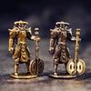 Axe Warrior Brass Desktop Tea Pet Ornament Creative Home Crafts Ornament Office Ornament
