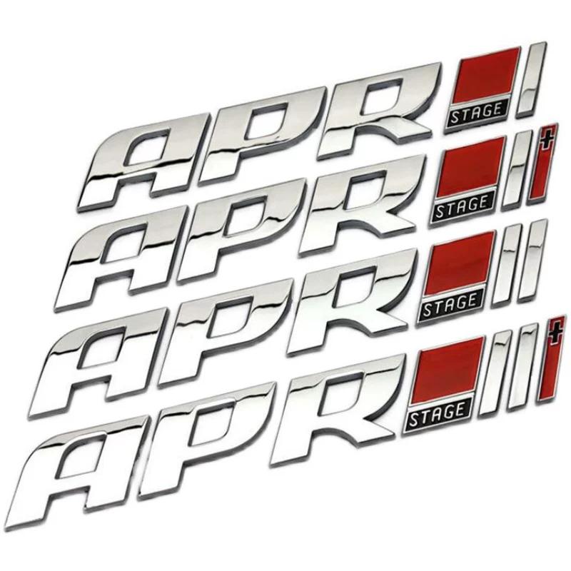 Suitable for lertter sticker APR program modified car logo SPC decorative car logo sticker tail standard customization