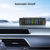 Reifendruckkontrollsystem Auto USB / Solar TPMS 0-6Bar Universeller Reifentemperaturmonitor Auto Sicherheitsalarmsysteme Autozubehör