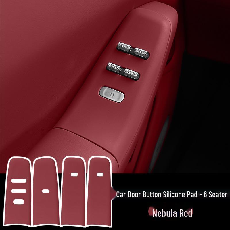 Fits 26 Models: AITO New M7/M8 Car Button & Window Panel Silicone Protector