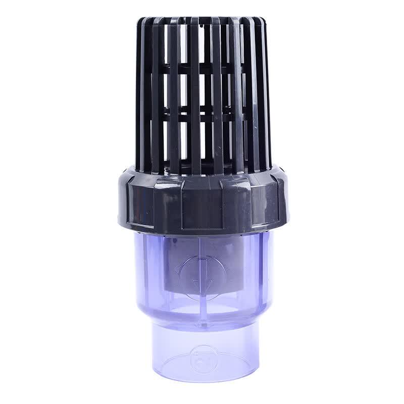 YunPo UPVC Transparent Ball Foot Valve