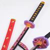 104cm Demon Slayer Katana Sword Kimetsu No Yaiba Anime Cosplay Prop Ninja Knife Real Size Japanese Katana Samurai Sabre Kid Toys