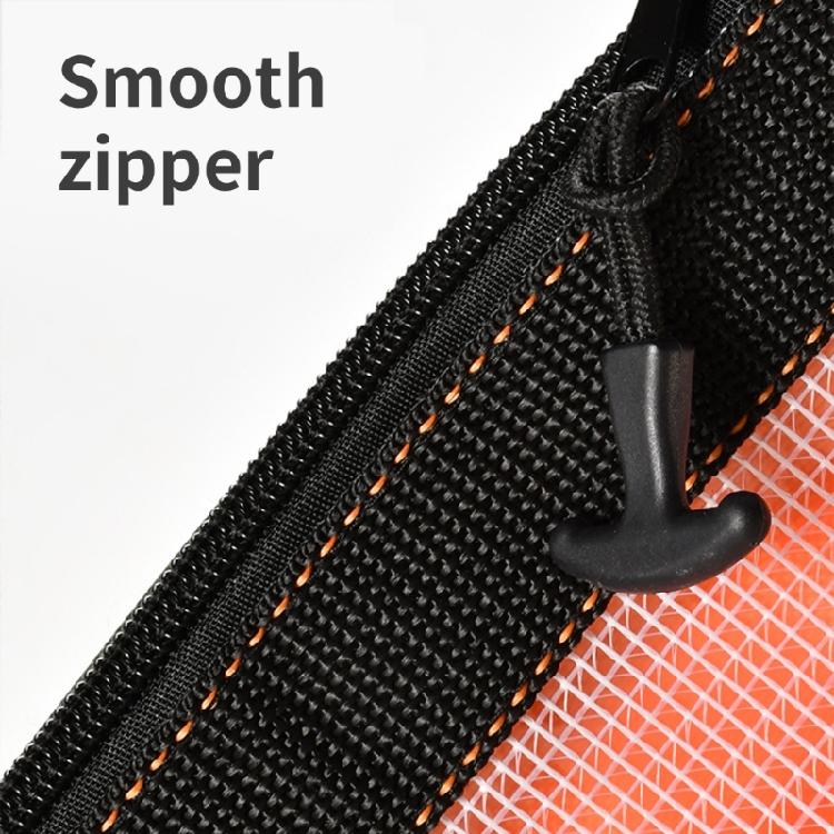 Transparente Antistatische Wasserdichte Werkzeugtasche Strapazierfähiges 1680D Oxford-Gewebe Verstärkter Reißverschluss Für Mechaniker Elektriker