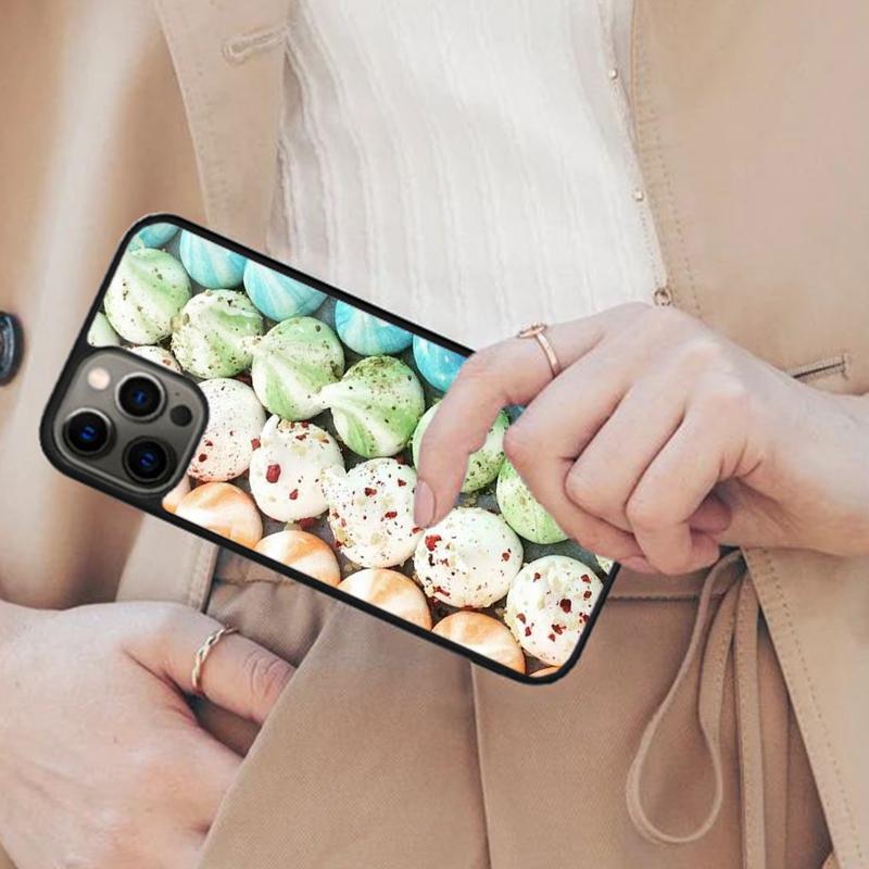Cake Marshmallow Icing Balls Magnetic Phone Case For APPLE iPhone 17 Air 16 14 13 12 Pro Max 15 Plus Wireless MagSafe Cover