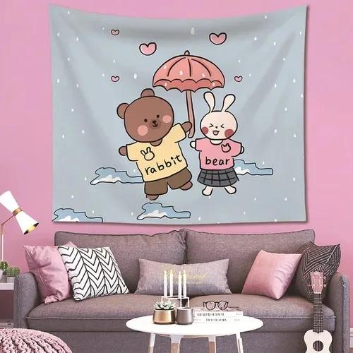 Girly Room Decoration Hanging Cloth Home Wall Decoration Tapestry Office Living Room Tapestry