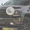 Chrome Front Fog Light Lamp Decor Cover Trim Bezels For Chevy Silverado 1500 19+