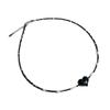 Silver Labradorite and Black Spinel Heart Necklace with Freshwater Pearl Beads
