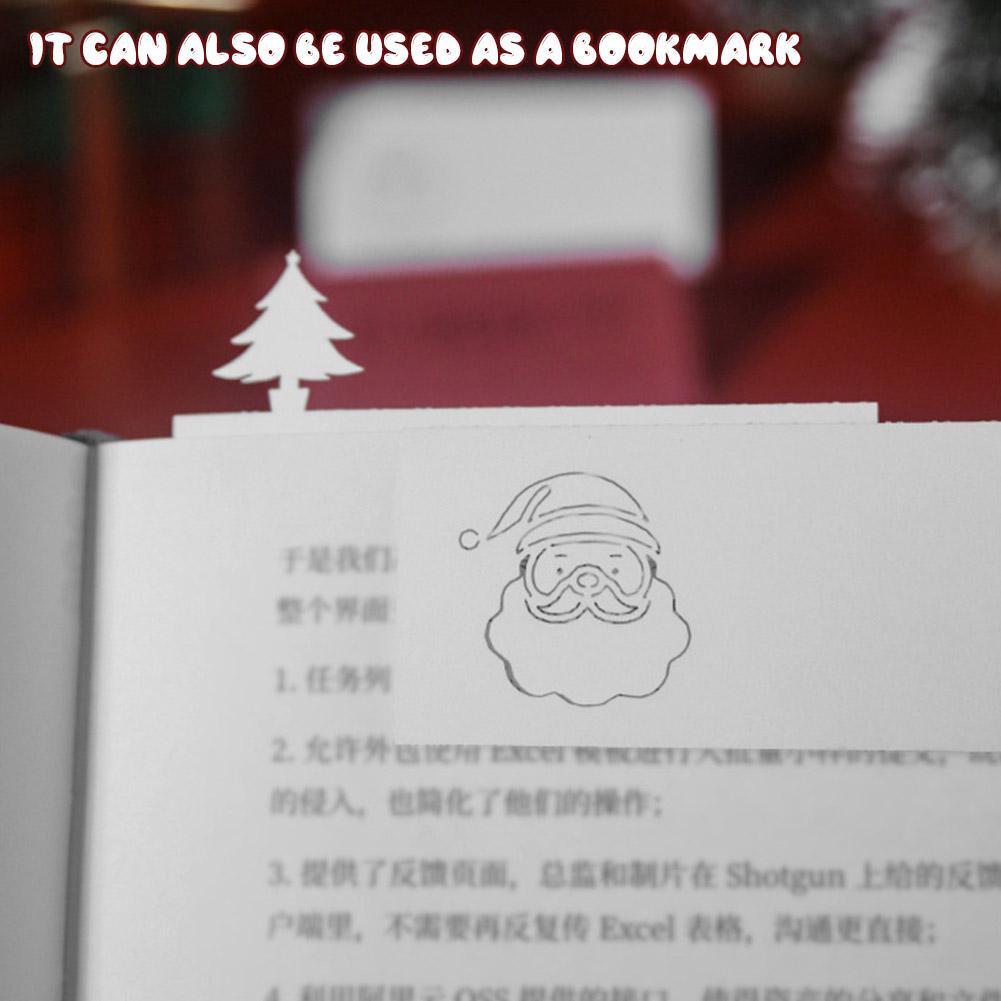 Christmas Cute Bear Mini 3D Note Pad Calendar Desktop Decor 3D Memo Block Paper Notes Novel Gift for Office Home Desk Decoration