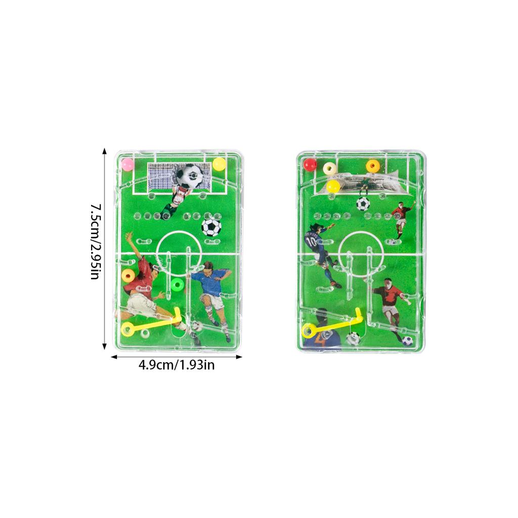 10/20pcs Football Party Favors Soccer Maze Game Boys Soccer Theme Pinball Game Toy Birthday Party Decoration Kids Christmas Gift