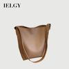 Ladies Retro Autumn Bucket Bag - Spacious & Stylish with Single Shoulder Strap
