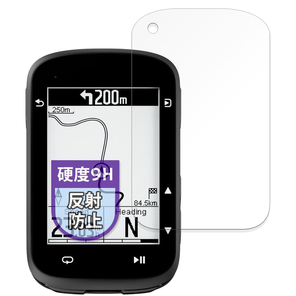 MotoMoto Film for COOSPO CS500 Cycling Fiber Glass Screen Made In Japan Computer, Ultra-Thin Protector, Anti-Reflective,