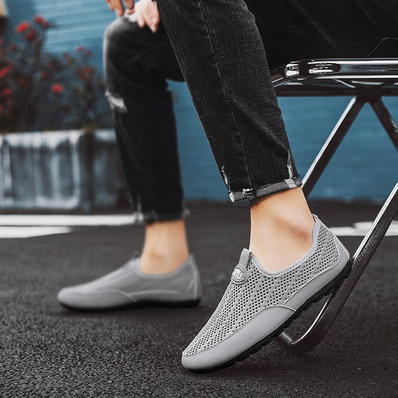 Lightweight Men Shoes Mesh Breathable Sports Shoes For Men Soft Soles Casual Sneakers Male Walking Footwear