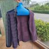 5Pcs PVC Inflatable Foldable Clothes Hanger Rack Non Slip Portable Coat Holder