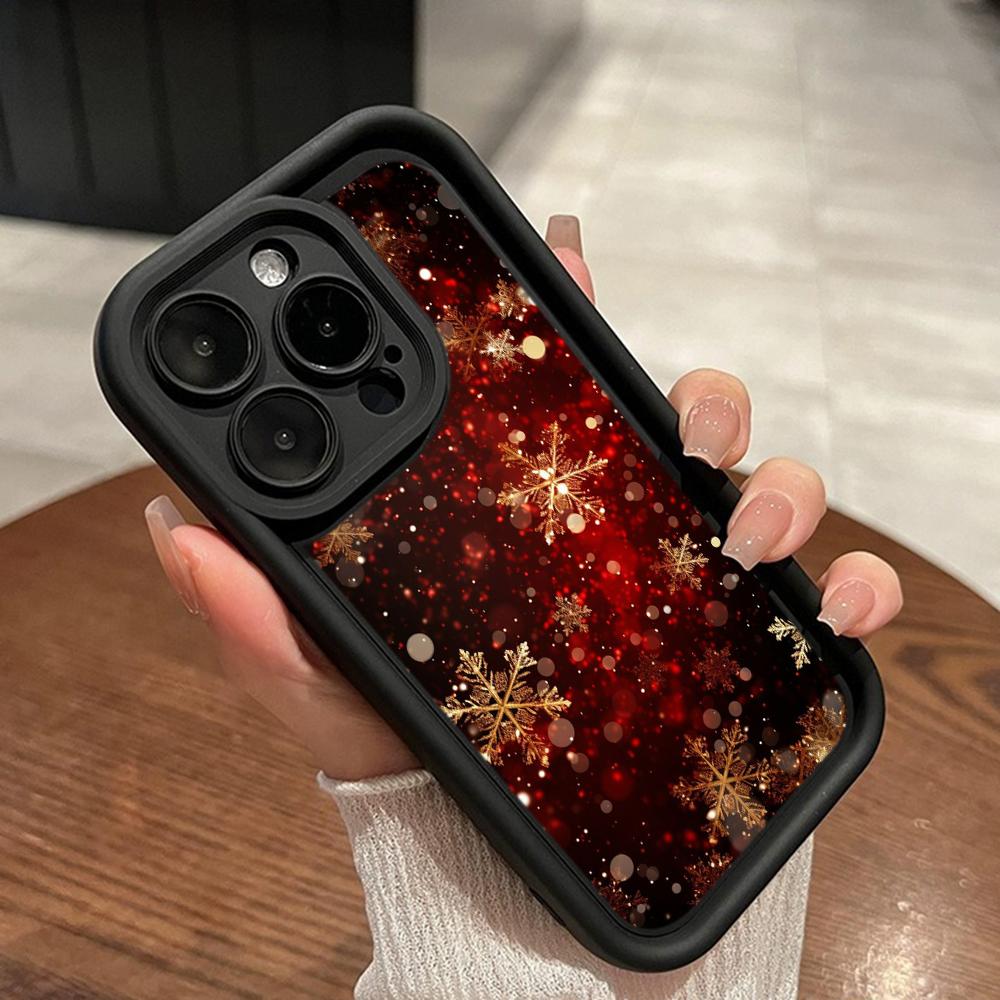 Sky Eye Ladder Soft Case pro Samsung A06 A15 A25 A35 A55 A14 A24 A34 S23 S24 FE Všechny modely Samsung Pouzdra na telefon Kryt NY40 Santa Claus Vánoční stromeček