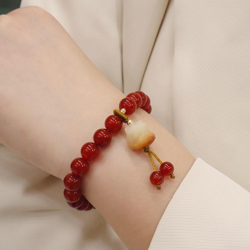 Natural agate braceletfashion women daily jewelry gift