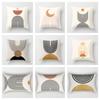 Modern geometric abstraction plush pillowcase,cushion covers 40x40,45x45,50x50,60x60,Throw pillowcase home Decoration