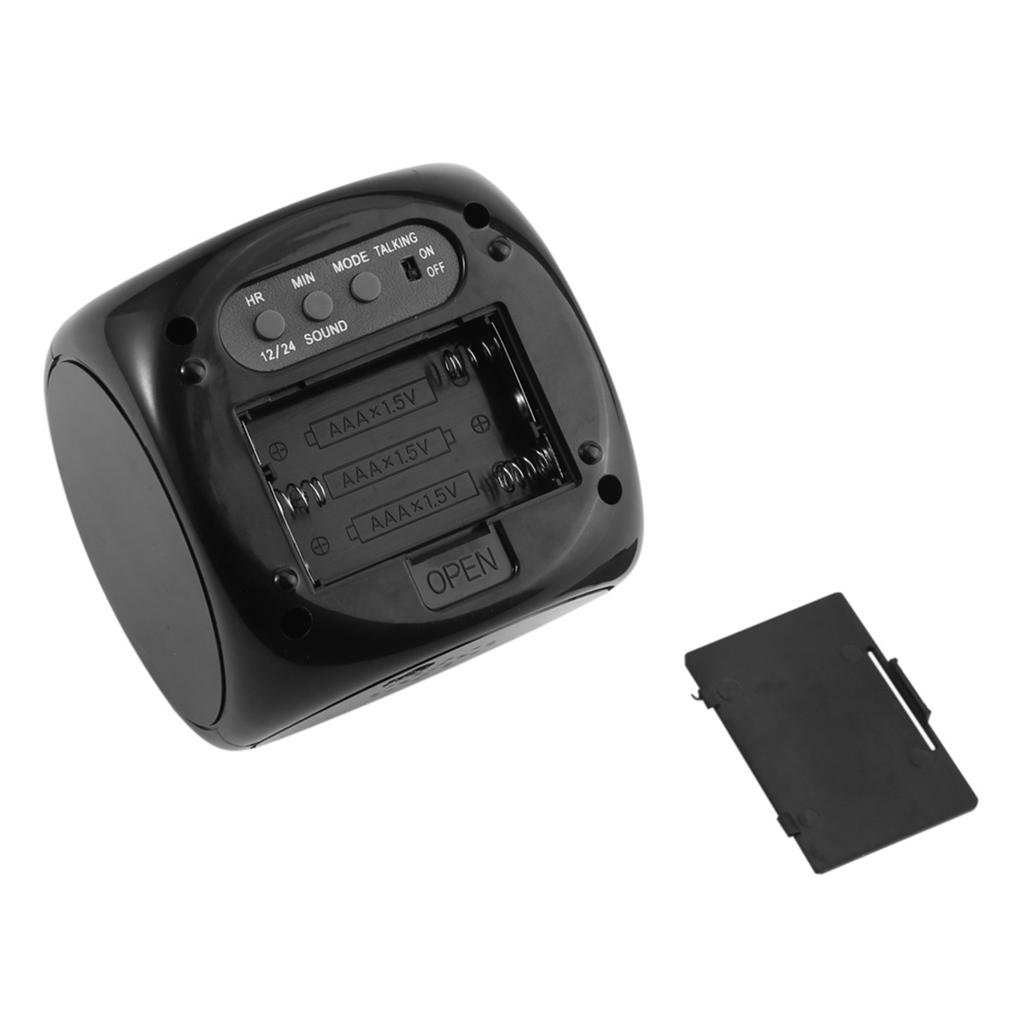 Multi Function Digital LCD Wall Projection Voice Talking Temperature Display LED Alarm Clock