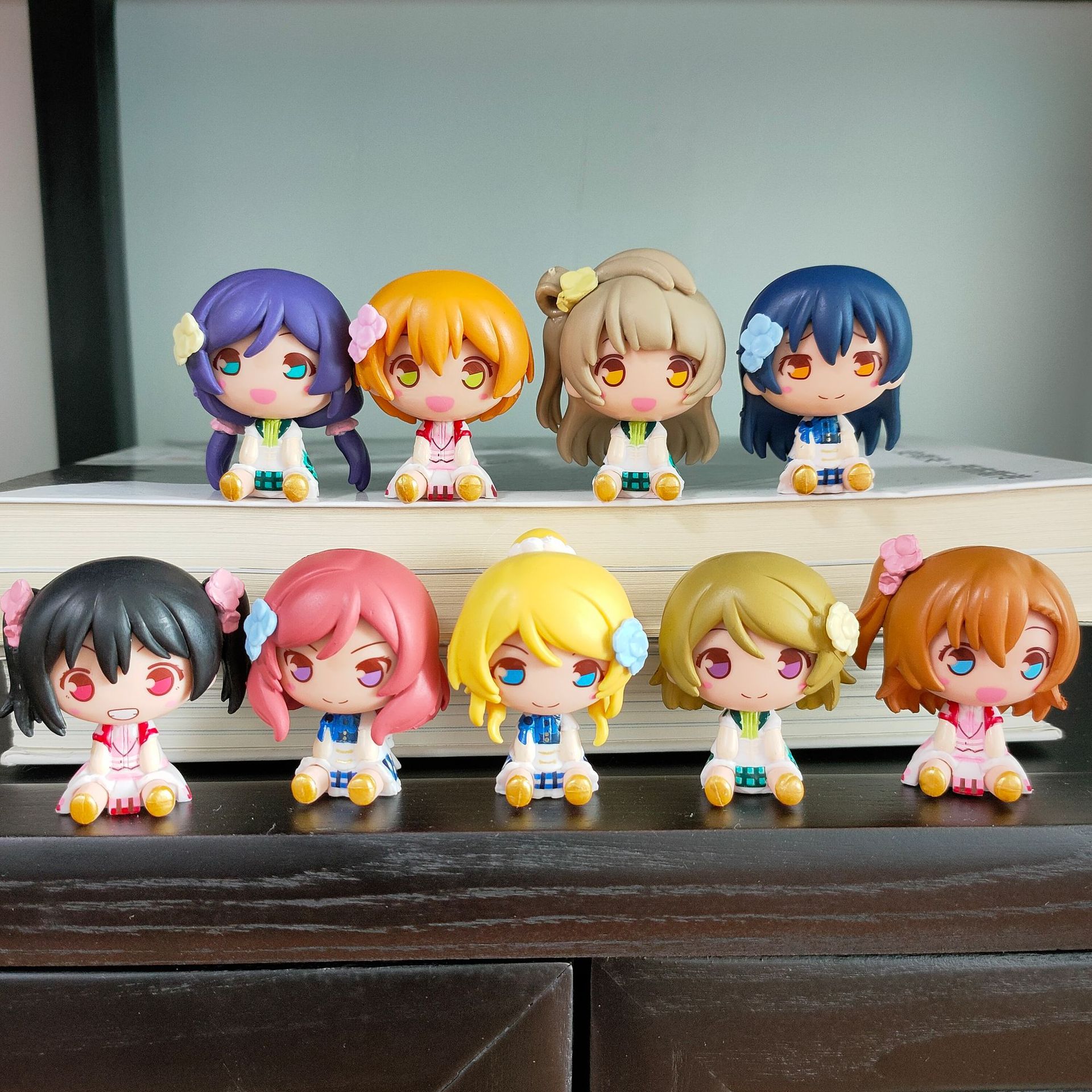 

Non-Toxic Anime Love Live Action Figure 10Cm Sonoda Umi Eli Ayase Maki Nishikino Model Q Honoka Kousaka Nozomi Tojo Nico Yazawa Pvc Toys