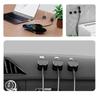 Desktop-Belegdatenkabel magnetischer Kabelclip selbstklebender Kabelclip leichtes Herausziehen Ladekabelclip Auto/Zuhause/Büro-Kabel