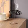 Metal Double-Ended Clip - Portable Mosquito Coil/Incense Stand & Photo/Label Holder