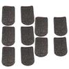 10 Stück Fingerlinge für Gaming Nylon Atmungsaktiv Schweißhemmend Touchscreen Daumenling Gaming Handschuhe für Handyspiel
