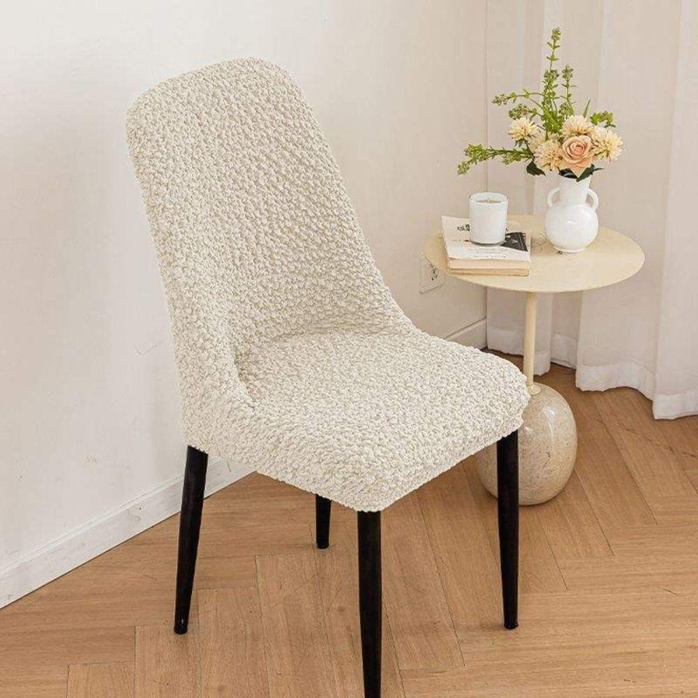Breathable Elastic Chair Cover Stretchable Dining Chair Cover Full Wrap Stool Cover  Home Use