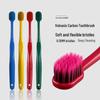 Compact Soft-Bristle Toothbrush for Adults - Ultra-Fine, Minimalist Design