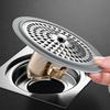 Stainless Steel Floor Drain Strainer Anti Odor Insect Proof Universal Fit for Laundry Bathroom Shower Kitchen
