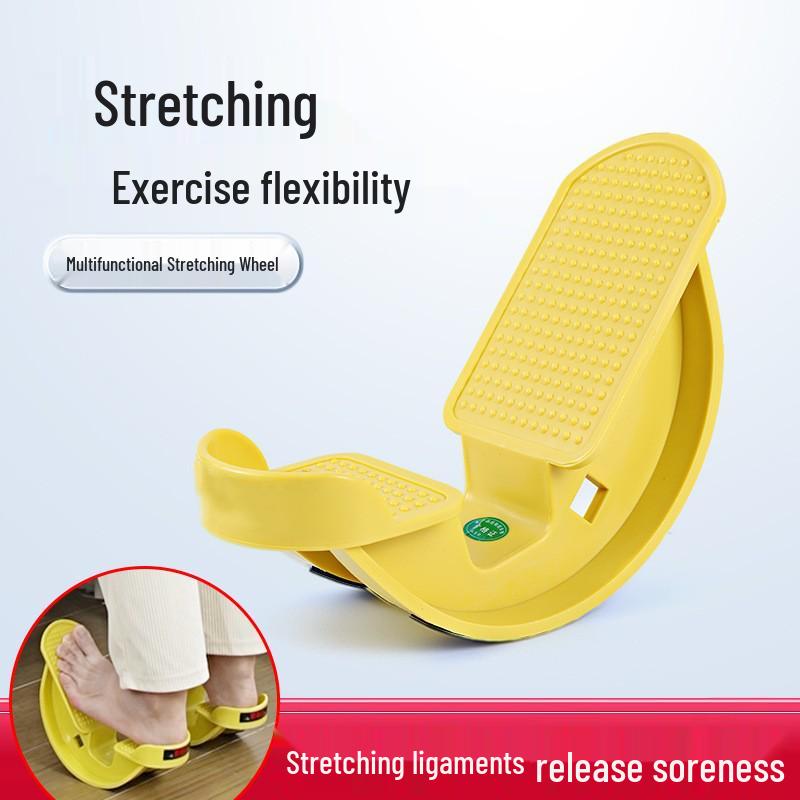Achilles Tendon Stretch Board: Calf, Yoga, Fitness, and Balance Wheel.