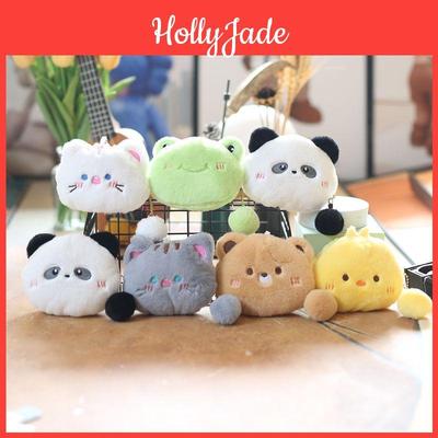Cute Adorable Plush Cat Coin Purse Keychain Soft Toy Doll Cartoon Accessory