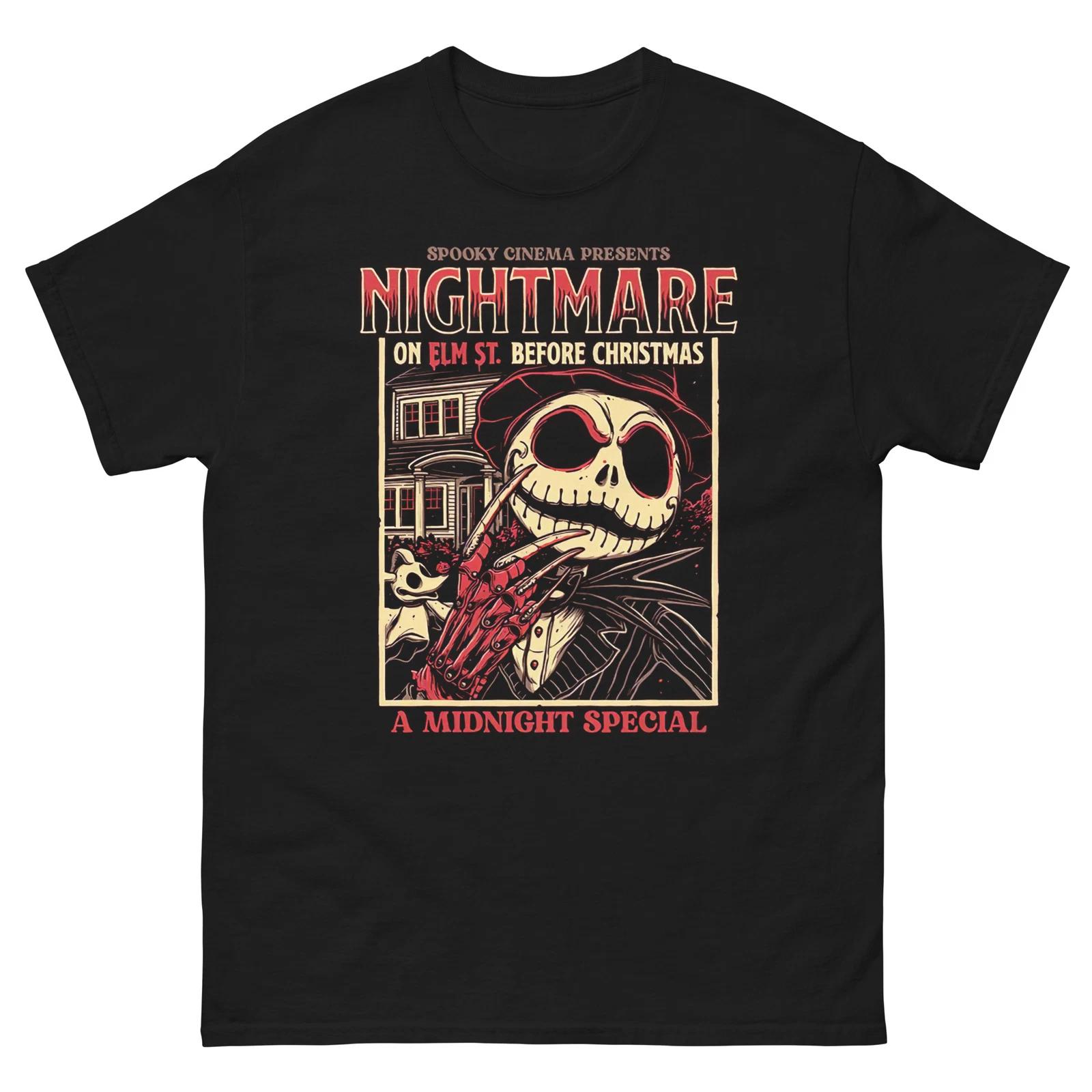 HORROR MOVIE SCARY HORROR MOVIE HALLOWEEN CHRISTMAS HORROR Men s classic tee 4XL