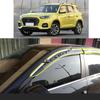 For HYUNDAI IX35 2018    Car Body Styling Sticker Plastic Window Glass Wind Visor Rain/Sun Guard Vent Parts
