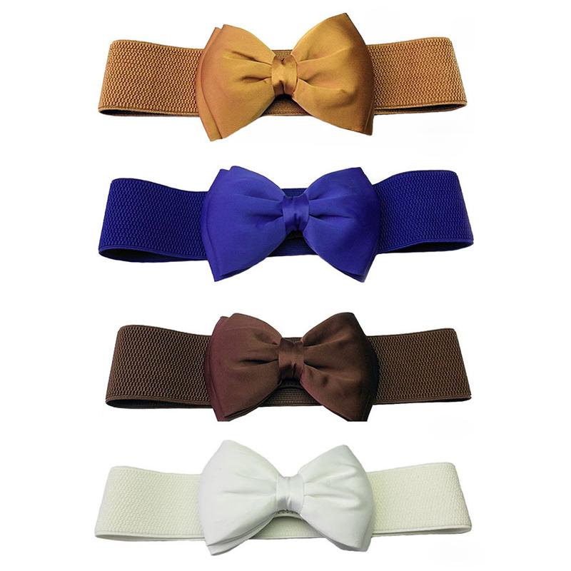 

Юбка Декоративная Декоративная Мода Шифоновый Пояс Женский Бант Всеобъемлющий Эластичный Широкий Пояс Один Кусок