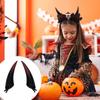 1 Paar Duivelshoorn Haarclip Halloween Cosplay Demonen Hoorn Eendebek