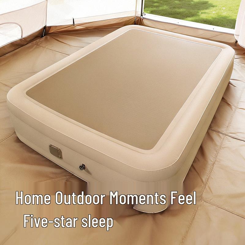 Automatic Inflatable Mattress Tent: Outdoor Spring Cloud Bed for Camping and Home Use