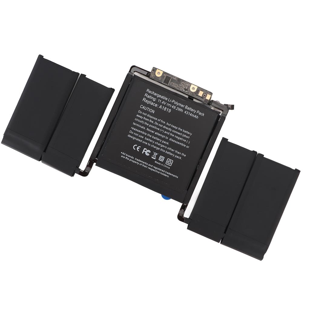 A1706 Laptop Battery for OS X Laptop Pro 13 Inch MLH12LL A MLVP2LL A MNQF2LL A MNQG2LL A MPXW2LL A A1819 Laptop Battery