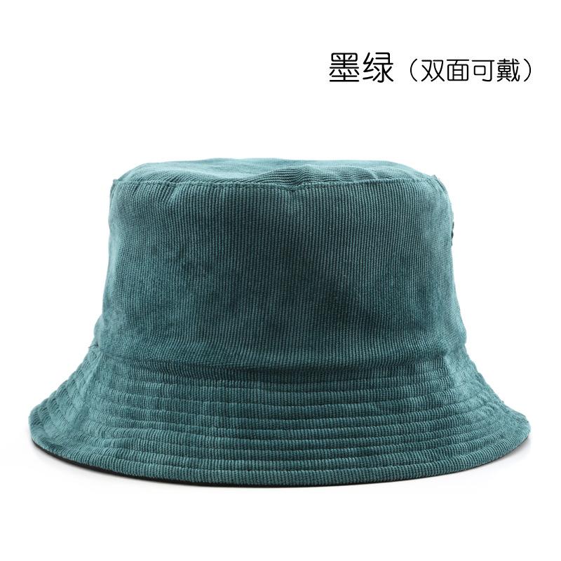 Fisherman's hat, double-sided, solid color, plain design, suitable for outdoor activities, women's sun hat for sun protection