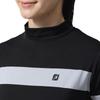 FootJoy Women's Short Sleeve Mock Neck Shirt, Black, Size Small, FJW-S24-S09, 81944-S