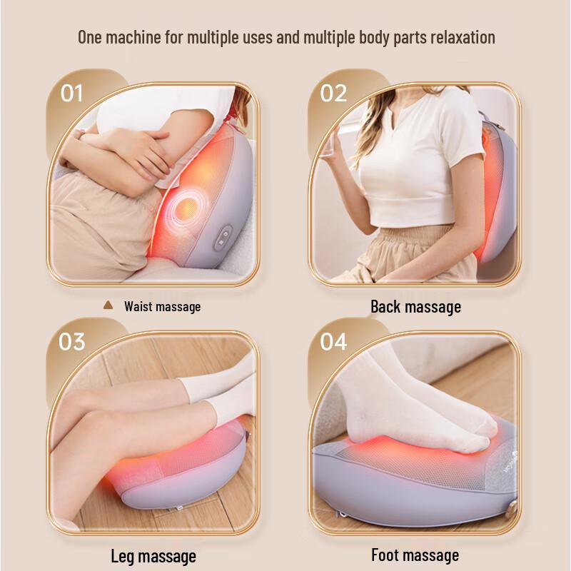 WayourCare Waist and Back Massager CN plug (adapter included)